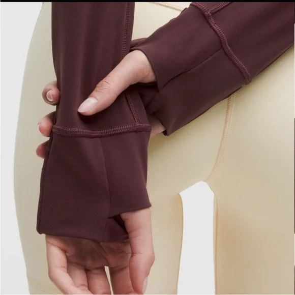 Lululemon Define Cropped Jacket Nulu Goodnight Plum 4 - Picture 6 of 11